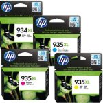 HP combo 934XL-B+935XL colours C/M/Y pack of 4