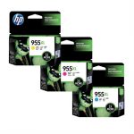 HP 955XL Colour Combo (C/M/Y) pack of 3 cartridges.
