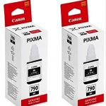 Canon  Black ink bottles GI-790 twin pack