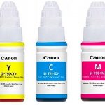 Canon GI-790 Combo Colour (C.M.Y) bottles.